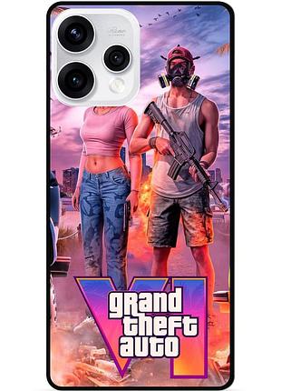 Силиконовый чехол бампер для oppo reno 15 gta гта