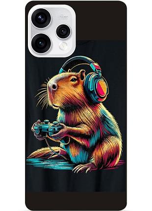 Силіконовий бампер чохол для oppo reno 15 капибара