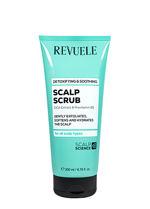 Скраб для кожи головы revuele детоксикация и успокоение 200 мл daily skin care
