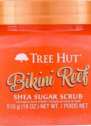 Скраб для тела tree hut bikini reef sugar scrub, 510 г
