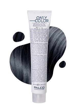 Крем-краска для волос безаммиачная only color № 1.0 чёрный palco, 100 мл