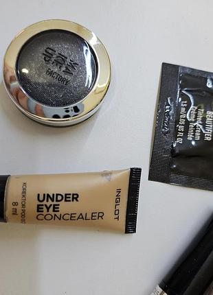 Тени для век шиммер черные makeup для смокайз 4