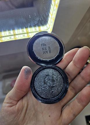 Тени для век шиммер черные makeup для смокайз 2