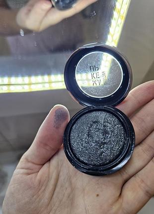 Тіні для повік шимер чорні makeup для смокіайз
