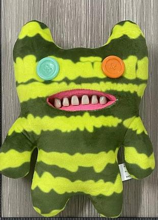 Мягкая игрушка fuggler фаглер зеленый полосатый, 22 см, без коробки