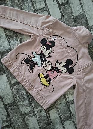 Джинсова куртка disney