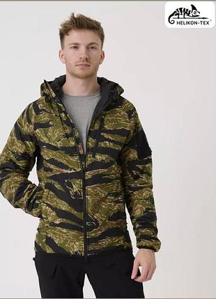 Куртка helikon-tex wolfhound hoodie jacket - windpack nylon, tiger stripe 2