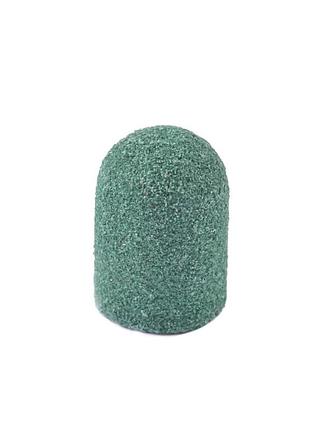 Колпачок диаметр 16 мм, абразивность 80 грит nailpro, зеленый
