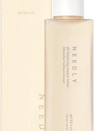 Лосьон для лица ph 5,5 с экстрактом альбатрелла needly ph balancing essence lotion, 145 мл 2