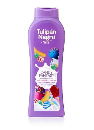 Гель для душа tulipan negro сладкие фантазии (650 мл) daily skin care