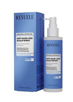 Спрей против выпадения волос revuele anti-hair loss с аргинином 150 мл