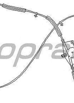Стеклоподъемник audi a4 2001-2008/seat exeo 2009-2014, передний левый, без панели, без моторчика, topran, 111 275