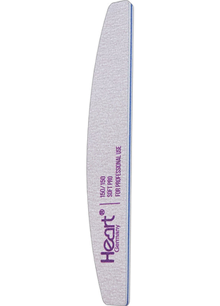 Пилка для нігтів heart half soft pro, 150/150