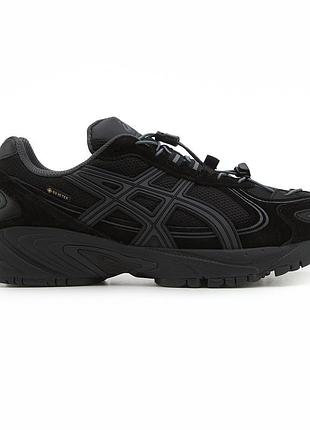 Чорні чоловічі кросівки asics gel kahana tr v4 black gore-tex х ассікс 43
