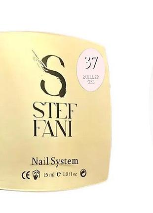 Гель для нарощування builder gel no 37 steffani, 15 мл