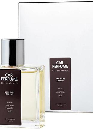 Автопарфюм ванильное дерево esse car perfume, 60 мл