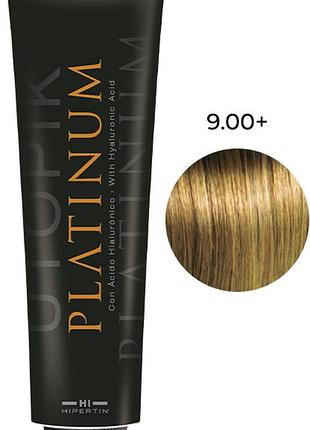 Крем-краска для волос 9.00+ очень светлый блонд интенсивный platinum hipertin, 100 мл