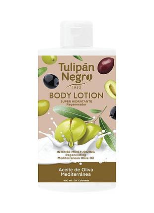 Лосьйон для тіла tulipan negro оливкова олія, 400 мл daily skin care