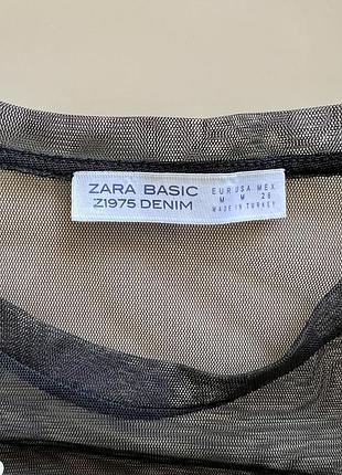 Сукня-сітка zara 5