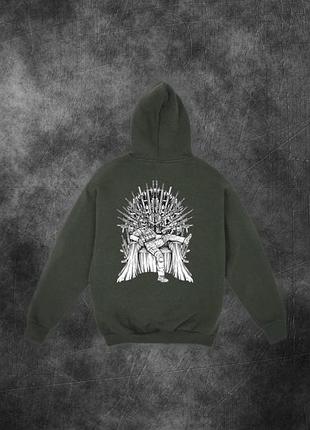 Худи милитари трон, цвет хаки, размеры s-xxl