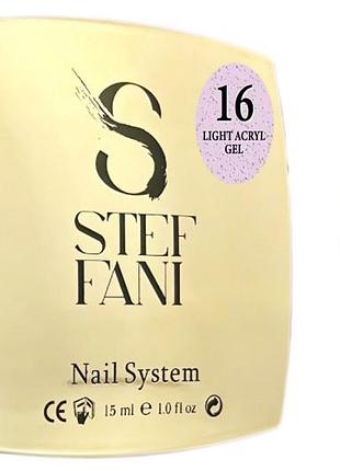 Гель для нарощування builder gel no16 steffani, 15 мл