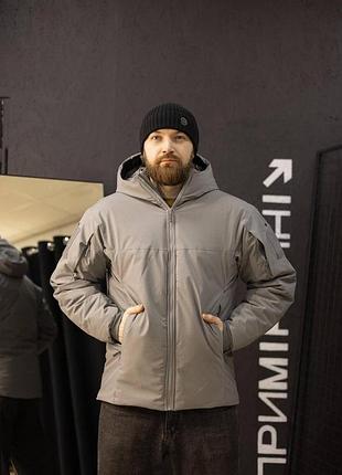 Куртка утепленная tactics armor 5.0 серая new collection