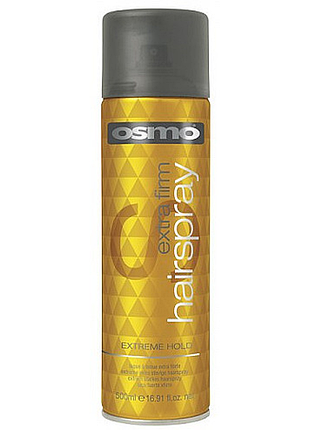 Лак для волосся екстра сильної фіксації extra firm hairspray new osmo, 500 мл