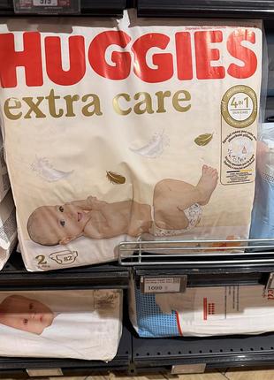 Підгузки huggies extra care 3, 100 штук