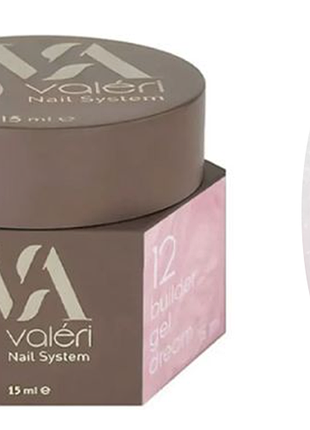 Гель для нарощування 12 builder gel dream valeri, 15 мл