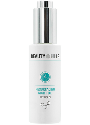 Олія відновлювальна нічна resurfacing beauty hills, 30 мл