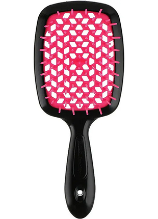 Щетка superbrush черная с малиновым тм janeke