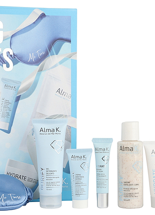 Набор для лица и тела glowing moments alma k, (75 мл/15 мл/8 мл/100 мл/40 мл/50 мл/100 г)