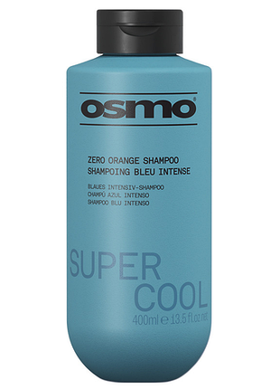 Шампунь для нейтрализации медных оттенков волос super cool new osmo, 400 мл