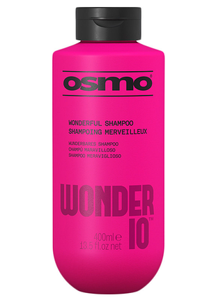 Шампунь питательный для бережного очищения волос wonder 10 new osmo, 400 мл