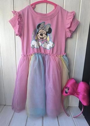 Святкова сукня карнавальний костюм плаття мінні маус minnie mouse мишка