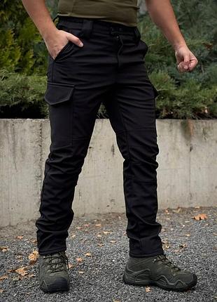 Штани soft shell посилені black viking ✅ 6