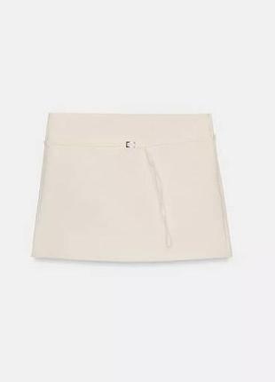 Мини юбка женская zara