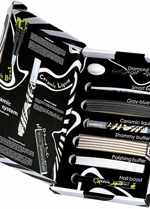 Набор керамическая система для натуральных ногтей ceramic system for natural nails f.o.x