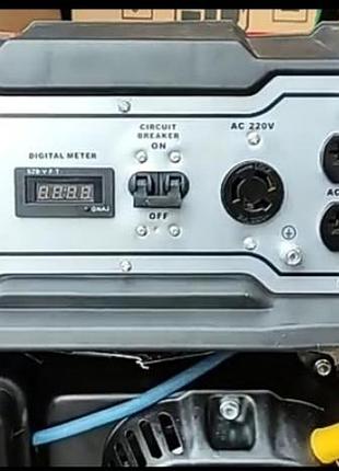 2.8 квт бензиновий електрогенератор bison mt однофазний 3