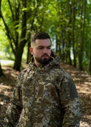 Костюм пиксель софтшелл military 4