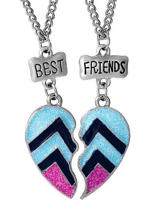 Парные кулоны для лучших друзей best friends, парные кулоны на магните, парные кулоны для подружки