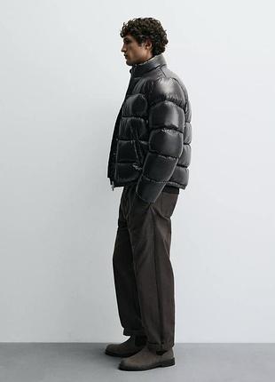 Zara куртка пуховик 4