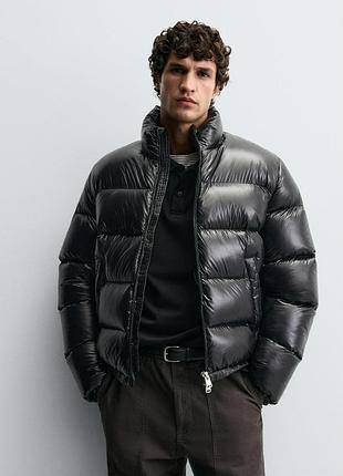 Zara куртка пуховик 5