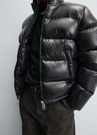 Zara куртка пуховик 8