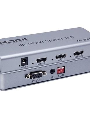 Hdmi сплиттер 1x2 airbase hd-sp1220 v2.0 3