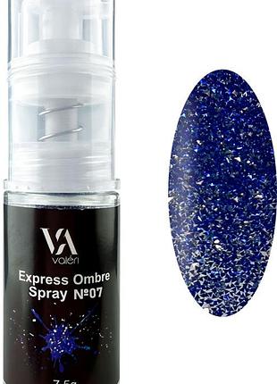 Спрей для эффекта омбре №07 express ombre spray valeri, 7,5г