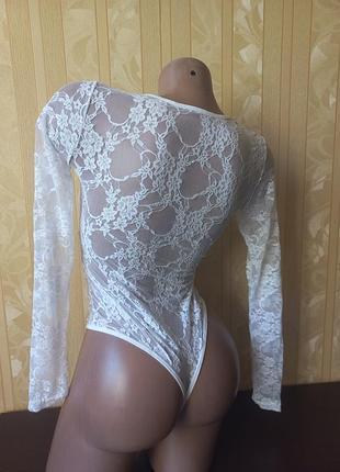 Боди кружевной 7