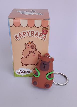 Брелок сюрприз капібара 2