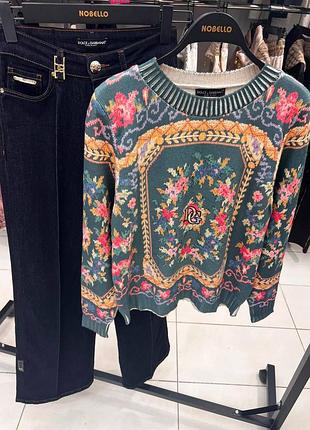 Жіночий трендовий светр від dolce&gabbana