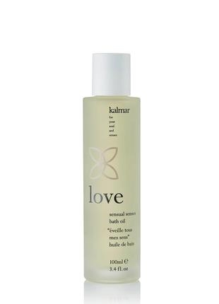 Kalmar love sensual senses bath oil масло для ванной, 100 мл